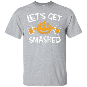 Lets Get Smashed Halloween T-Shirt Apparel - The Beer Lodge