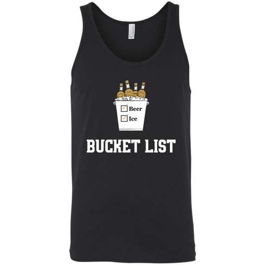 Bucket List Tank Top Apparel - The Beer Lodge