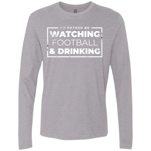 I'd Rather Be Watching Football & Drinking T-Shirt Apparel - The Beer Lodge