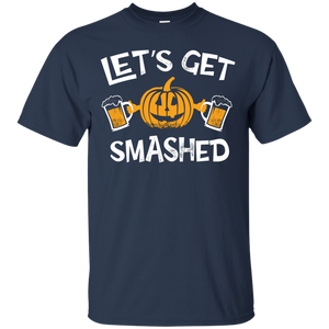 Lets Get Smashed Halloween T-Shirt Apparel - The Beer Lodge