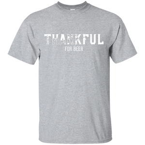 Thankful For Beer T-Shirt Apparel - The Beer Lodge