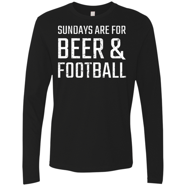 Sundays Are For Beer & Football T-Shirt Apparel - The Beer Lodge