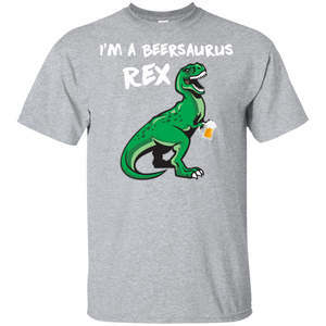 I'm A Beersaurus Rex T-Shirt Apparel - The Beer Lodge