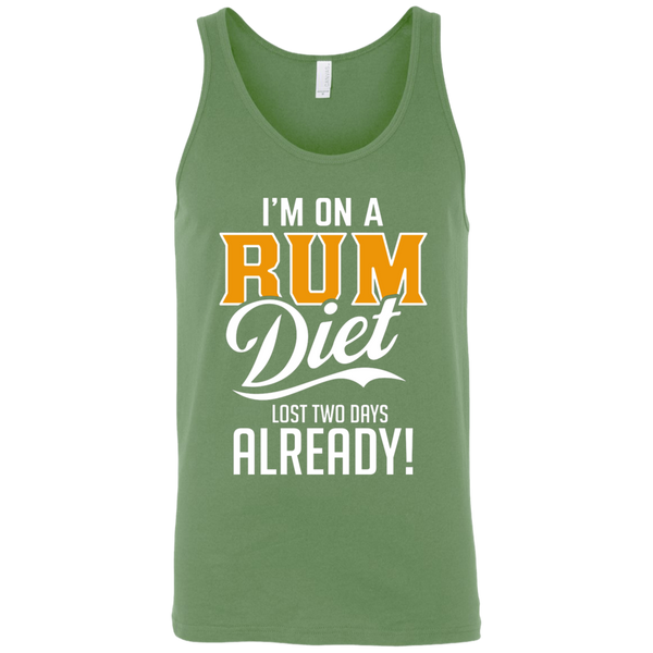 I'm On A Rum Diet Lost Two Days Already Tank Top Apparel - The Beer Lodge