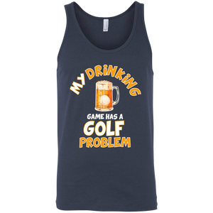 My Drinking Game Has A Golf Problem Tank Top Apparel - The Beer Lodge