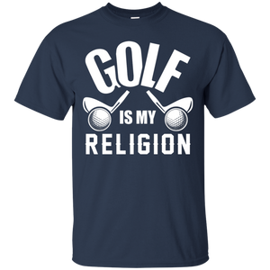 Golf Is My Religion T-Shirt Apparel - The Beer Lodge