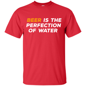 Beer Is The Perfection of Water T-Shirt Apparel - The Beer Lodge