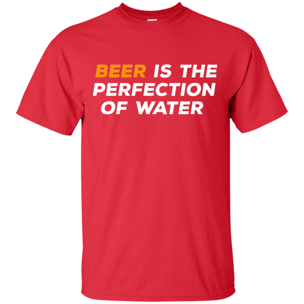 Beer Is The Perfection of Water T-Shirt Apparel - The Beer Lodge