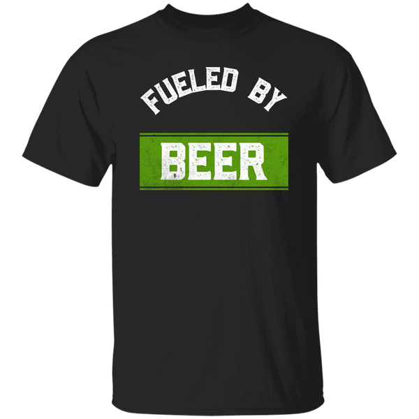 Fueled By Beer Green T-Shirt