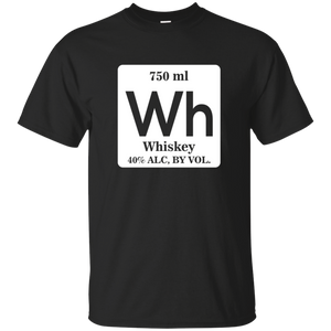 750ml Whiskey Periodic Table T-Shirt Apparel - The Beer Lodge