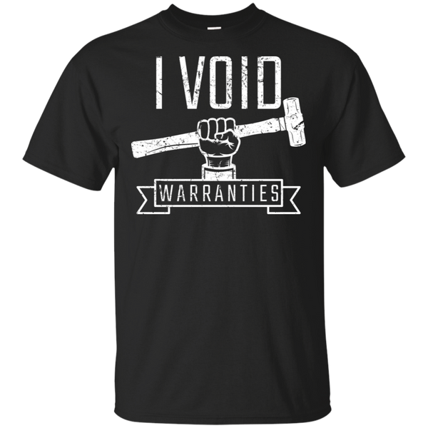 I Void Warranties T-Shirt Apparel - The Beer Lodge