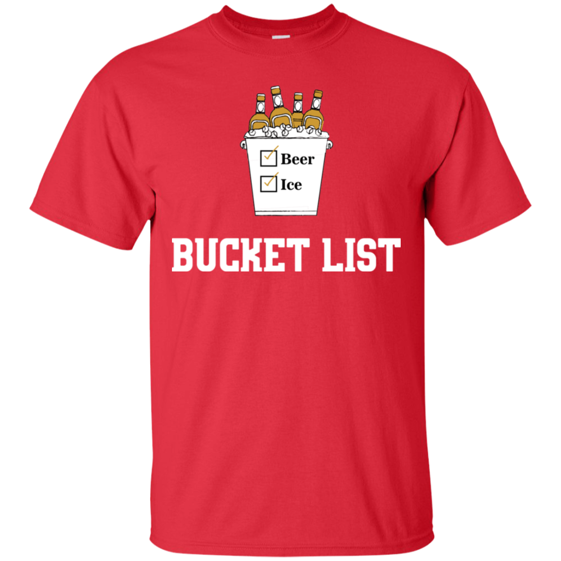 Bucket List T-Shirt Apparel - The Beer Lodge