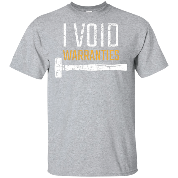 I Void Warranties T-Shirt Apparel - The Beer Lodge