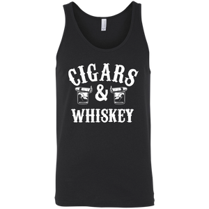 Cigars And Whiskey Tank Top Apparel - The Beer Lodge