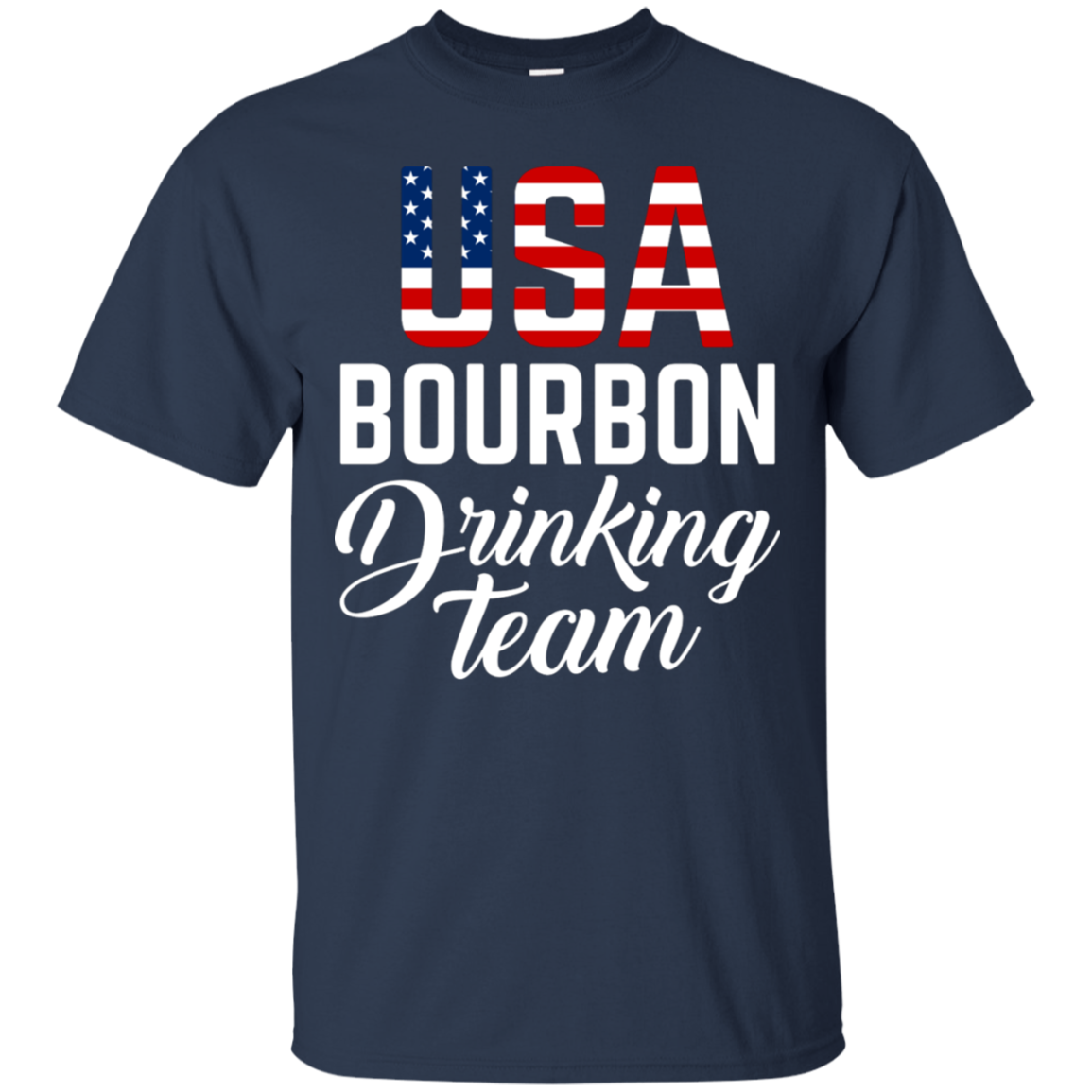 USA Bourbon Drinking Team T-Shirt Apparel - The Beer Lodge