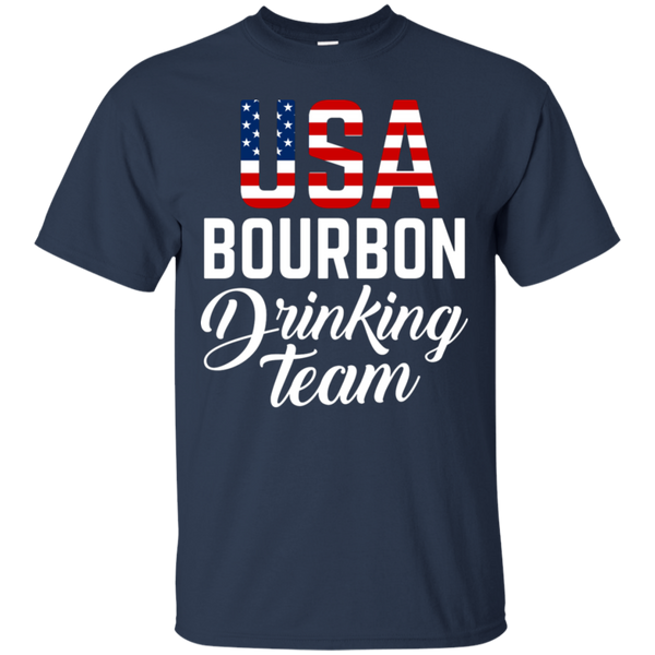 USA Bourbon Drinking Team T-Shirt Apparel - The Beer Lodge