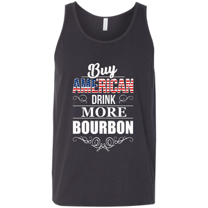 Buy American Drink More Bourbon Tank Top Apparel - The Beer Lodge