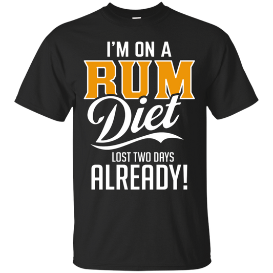 I'm On A Rum Diet T-Shirt Apparel - The Beer Lodge
