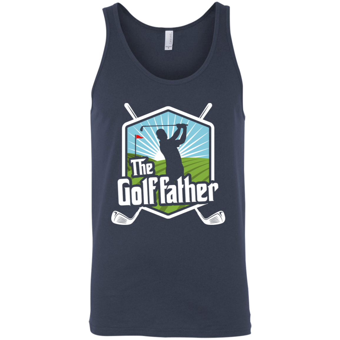 The Golf Father Tank Top Apparel - The Beer Lodge