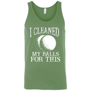 I Cleaned My Balls For This Tank Top Apparel - The Beer Lodge