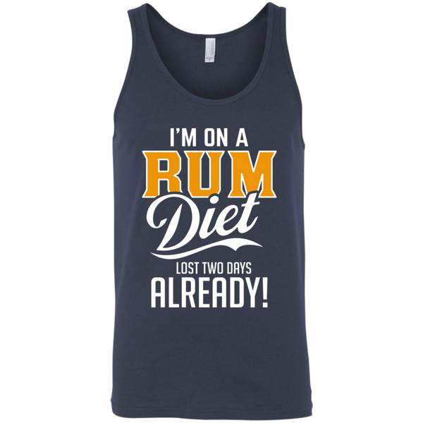 I'm On A Rum Diet Lost Two Days Already Tank Top Apparel - The Beer Lodge