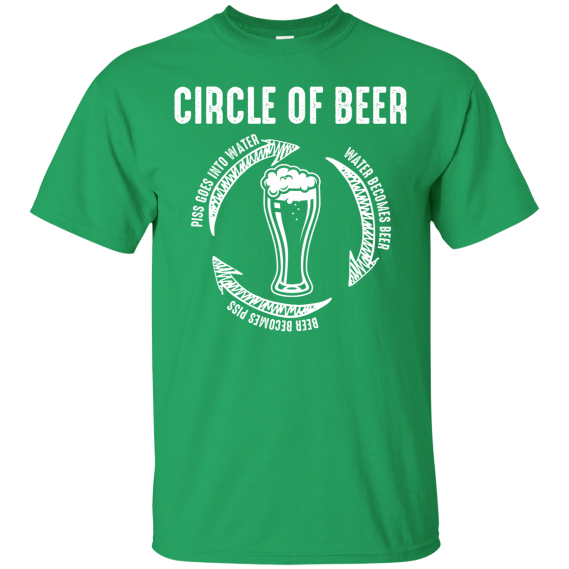 Circle Of Beer T-Shirt T-Shirts - The Beer Lodge