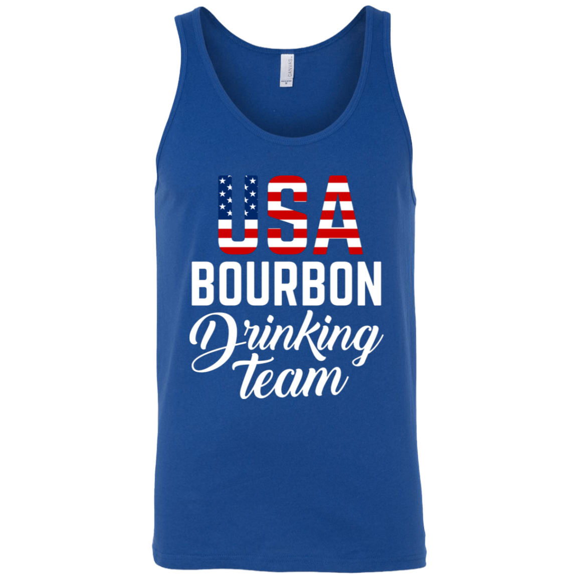 USA Bourbon Drinking Team Tank Top Apparel - The Beer Lodge