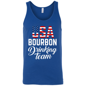 USA Bourbon Drinking Team Tank Top Apparel - The Beer Lodge