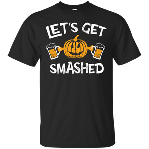 Lets Get Smashed Halloween T-Shirt Apparel - The Beer Lodge