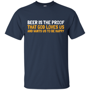 Beer Is The Proof T-Shirt Apparel - The Beer Lodge