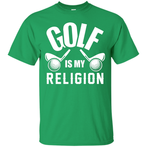 Golf Is My Religion T-Shirt Apparel - The Beer Lodge