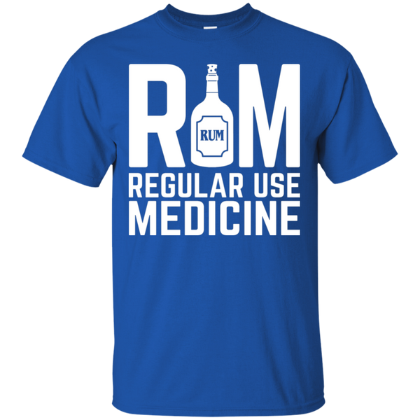 RUM Regular Use Medicine T-Shirt Apparel - The Beer Lodge