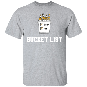Bucket List T-Shirt Apparel - The Beer Lodge