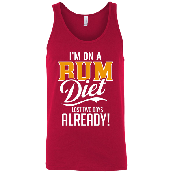 I'm On A Rum Diet Lost Two Days Already Tank Top Apparel - The Beer Lodge