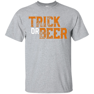 Trick Or Beer Halloween T-Shirt Apparel - The Beer Lodge