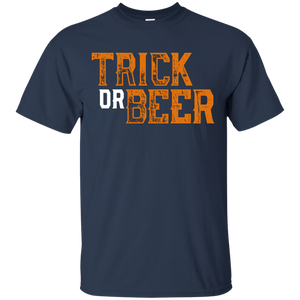 Trick Or Beer Halloween T-Shirt Apparel - The Beer Lodge