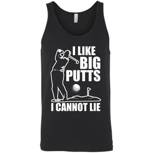 I Like Big Putts I Cannot Lie Tank Top Apparel - The Beer Lodge