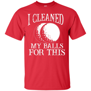 I Cleaned My Balls For This T-Shirt Apparel - The Beer Lodge