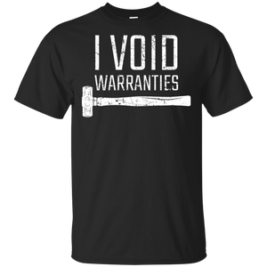 I Void Warranties T-Shirt Apparel - The Beer Lodge