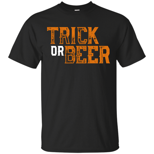 Trick Or Beer Halloween T-Shirt Apparel - The Beer Lodge