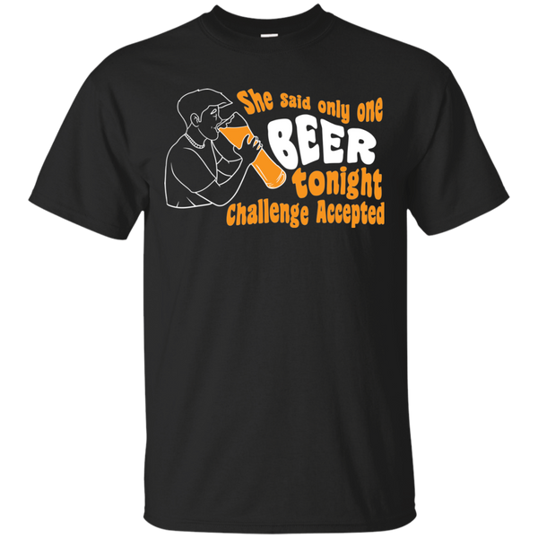 One Beer Challenge T-Shirt Apparel - The Beer Lodge