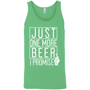Just One More Beer I Promise Tank Top T-Shirts - The Beer Lodge