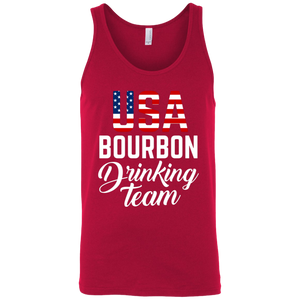 USA Bourbon Drinking Team Tank Top Apparel - The Beer Lodge