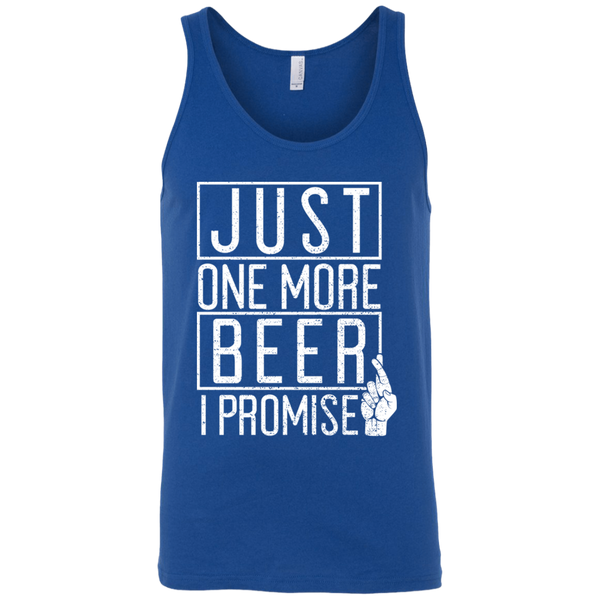 Just One More Beer I Promise Tank Top T-Shirts - The Beer Lodge