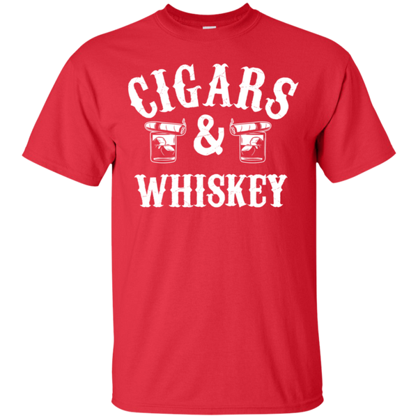 Cigars And Whiskey T-Shirt Apparel - The Beer Lodge