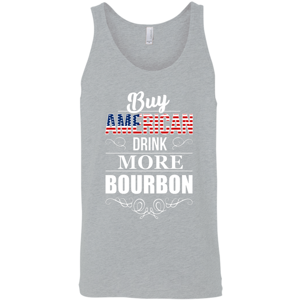 Buy American Drink More Bourbon Tank Top Apparel - The Beer Lodge