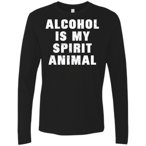 Alcohol Is My Spirit Animal T-Shirt Apparel - The Beer Lodge