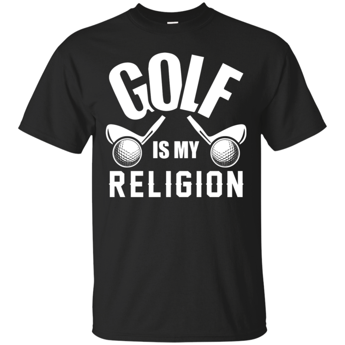Golf Is My Religion T-Shirt Apparel - The Beer Lodge