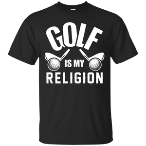 Golf Is My Religion T-Shirt Apparel - The Beer Lodge
