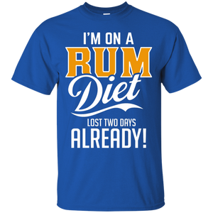 I'm On A Rum Diet T-Shirt Apparel - The Beer Lodge